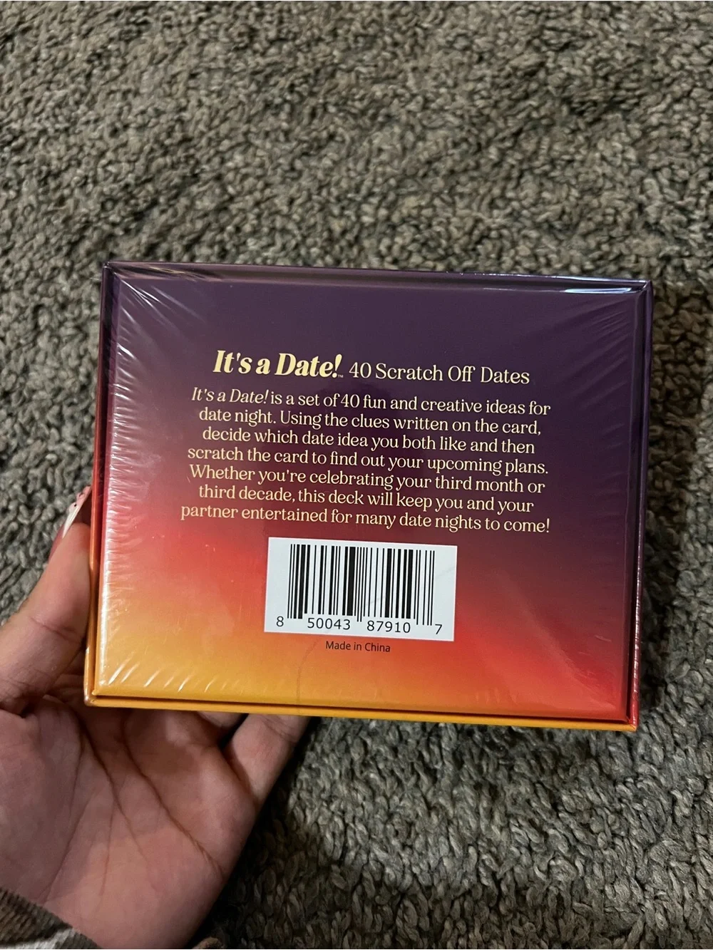 It's a Date! Scratch-Off Date Cards